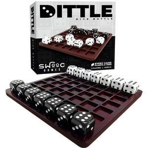Juego De Mesa Swooc Dittle Dice Battle Para 2 Jugadores Adultos
