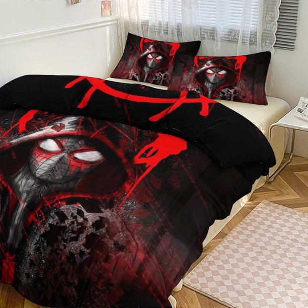 Spidean Bedding Se for Kids Men Women Twin Size3s Comforter Cover And Pillowcases-