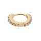 thumbnail image 4 of Peque?os Pendientes Huggie Cobre Zirconia Aro Pendientes Aro Dorado 6mm, 4 of 5