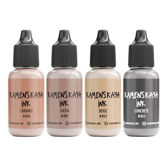 Set De Tinta Al Alcohol 4 X 15 Ml Colores Pastel