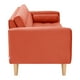 thumbnail image 5 of Sofa Retro 3c Felpa 05 Naranja, 5 of 6