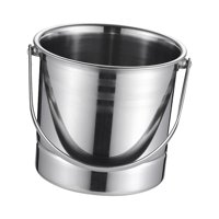 Magideal - Cubo De Hielo, Cubo De Bebidas De Champán, Colador De Cerveza Enfriamiento De Hielo Versátil Portátil, Contenedor De Cubitos De Hielo Para Fiesta, Fie Sin Colador