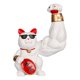 thumbnail image 3 of Brazo Musculoso Chino Lucky Cat Figurilla Fortune Brazo Que Agita Para Coche Blanco 1, 3 of 3
