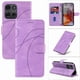 thumbnail image 1 of Funda tipo cartera con tapa para Motorola MOTO G75 5G con tarjetero, soporte y cubierta magnética Morado, 1 of 6