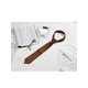 thumbnail image 5 of INSPIRE CHIC Corbatas de Hombre de Color Sólido para Fiesta Formal Casual Boda Autonudable Marrón, 5 of 5