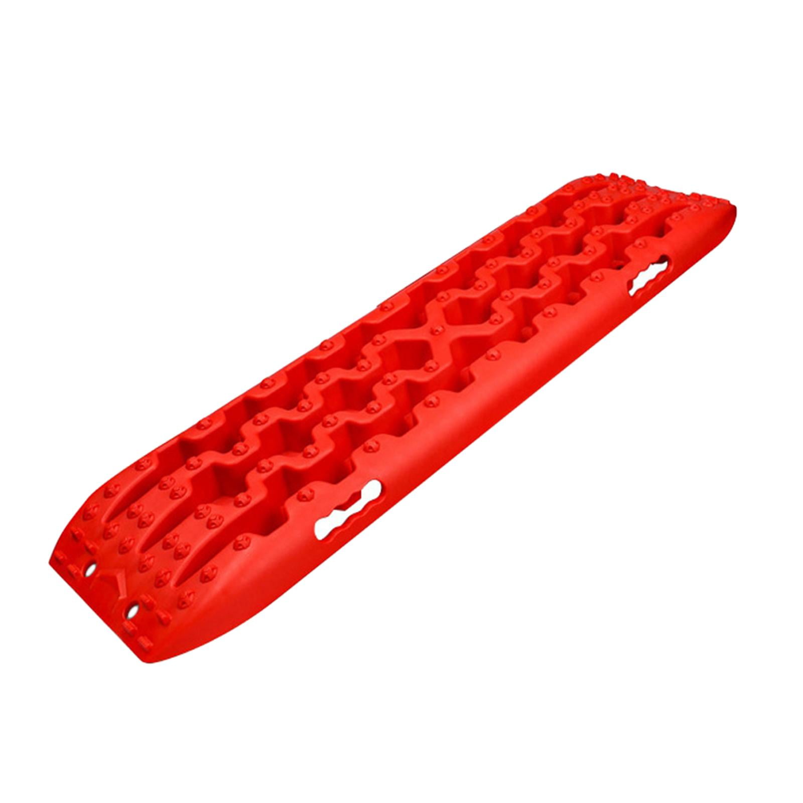 Ioensy - Pista De Recuperación De Vehículos Arena Para La Nieve Antideslizante Para Terrenos Blandos Rojo