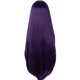 thumbnail image 4 of Peluca Linfairy Larga Morada para Disfraz de Halloween para Mujer, 4 of 6