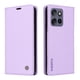 thumbnail image 4 of Funda Billetera de Cuero para Motorola Edge 50 Neo con Tarjetero y Soporte - Tapa Magnética Morado, 4 of 6