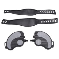 Magideal - Pedal De Bicicleta Estática Multiusos Con Correa Ajustable, Máquina Elíptica Duradera, Pedal De Entrenamiento Para Gimnasio, Deportes De Interior , A A