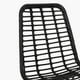 thumbnail image 5 of Taburete Terraza Ratan Creta Negro, 5 of 7