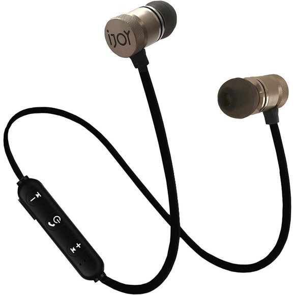 Audafonos iJoy Force Bluetooth Inalambricos IPX4 Sport Oro