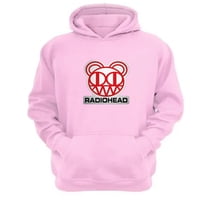 Genérico - Polerón Canguro Radiohead Rosa Talla L Unisex