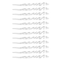 Bothyi - 12 Piezas De Decoración De Carámbanos Retorcidos Para Árbol De Navidad, Adornos Diy Para Boda