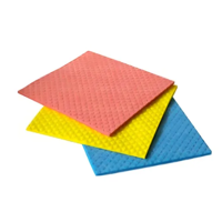 Genérica - Paño Esponja Multiuso Limpiador 18X20Cm Pack 3 Unidades Colores