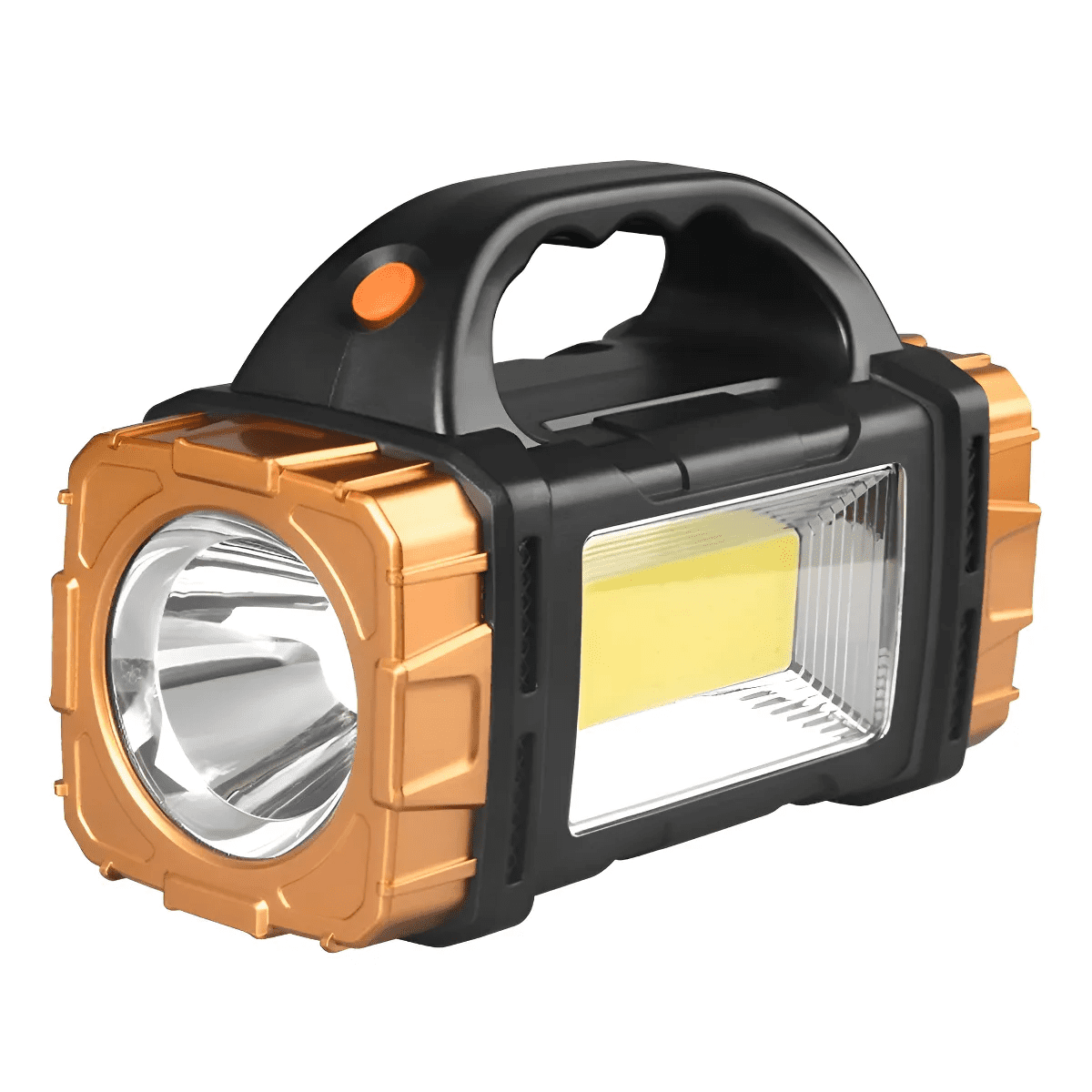 Genérico - Linterna Led Recargable Alto Alcance Portatil Negro