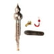 thumbnail image 1 of Flauta Hulusi Con Estuche, Boquilla, Nudo Chino Tradicional Para Regalos De Escenario Cobre C Key Kid, 1 of 3