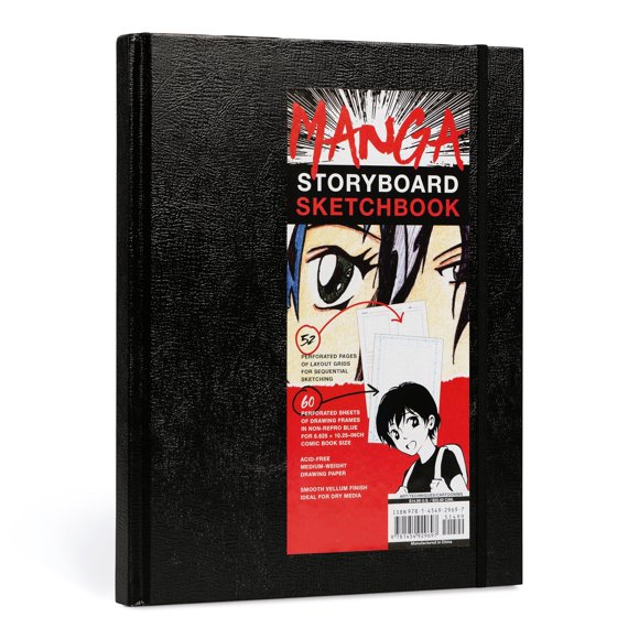 Cuaderno de Bocetos para Storyboard de Manga – Papel para Cómic Union Square