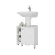 thumbnail image 3 of Mueble Baño Piso Lavamanos 1 Puerta Fm-010b - Blanco, 3 of 8