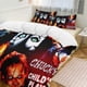 thumbnail image 2 of Juego de ropa de cama de la novia de Chucky, funda nórdica, ropa de cama de dibujos animados cómoda y ligera, 3 piezas (funda)., 2 of 3