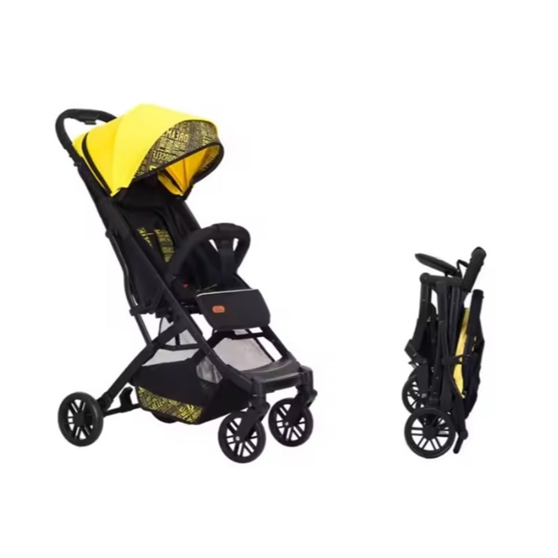 Coche Paseo Maleta Tour Amarillo Lider