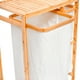 thumbnail image 2 of Cesto De Ropa Sucia Armable De Bambú Con Canastos Desplegables Wakeshome, 2 of 7