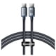 thumbnail image 2 of Cable USB-C a USB-C 1.2m 100W Carga Rápida (Negro) - Baseus, 2 of 2