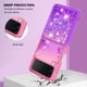 thumbnail image 4 of Funda Para Samsung Galaxy Z Flip 3 Con Diseño Gradiente Y Brillo Líquido Antigolpes Tpu, 4 of 4
