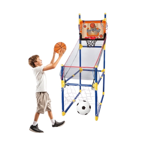 Set De Juegos Baloncesto Y Futbol Infantil Interior y Exterior