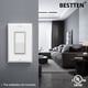 thumbnail image 2 of Interruptor de luz BESTTEN Decorator unipolar 15A 120/277V, 2 of 7