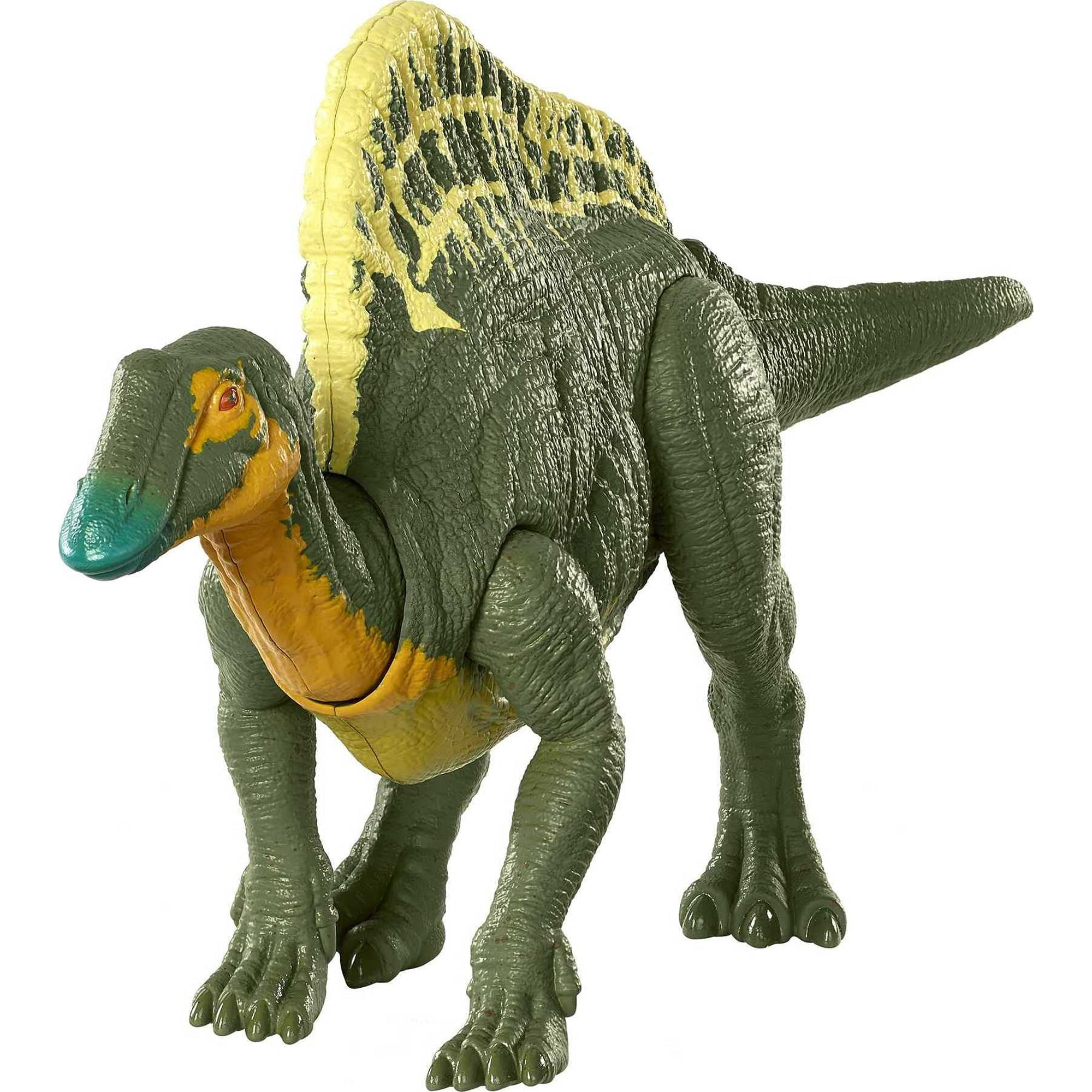 Mattel - Figura De Dinosaurio Jurassic World Roar Attack Ouranosaurus