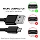 thumbnail image 2 of Cable USB BRENDAZ Micro USB de 3 pies (paquete de 10) para dispositivos Android, 2 of 7