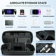 thumbnail image 2 of 8 en 1 Paquete de accesorios para PS Portal - Incluye funda de transporte de EVA, cubierta protectora de silicona, 2 protectores de pantalla y 4 agarres para los pulgares-Negro, 2 of 8