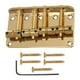 thumbnail image 2 of Puente De Bajo De 4 Cuerdas De 80mm, Pieza Trasera Ajustable Con Tornillos Para Bajo Aureate, 2 of 5