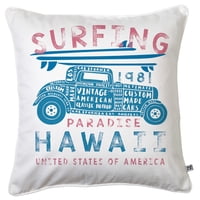 Tuyo Print - Cojín Surf Hawaii 45X45