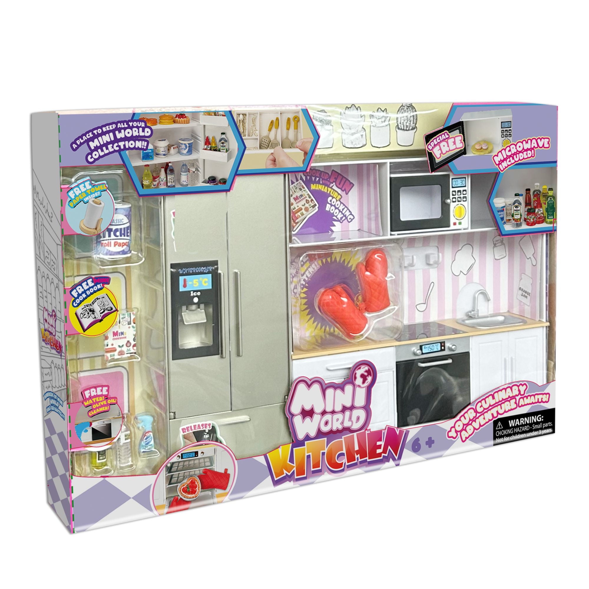 Figura Coleccionable Mini World Juego De Cocina, Producto Surtido 1 Un