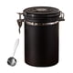 thumbnail image 4 of Contenedor de Café, Herramienta de Tanque de Almacenamiento Sellado de Granos de Café para El Hogar, Botes de Azúcar de Té, Tanque de Almacenamiento H negro.8L, 4 of 4