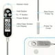 thumbnail image 3 of GOXAWEE Food Thermometer, Digital Instant Read Meat Thermometer, Electronic Kitchen Thermometer With LCD Display And Probe For BBQ, Meat, Sugar, Milk, Water, Jam, 3 of 4