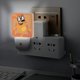thumbnail image 5 of ¡Fetch! con Ruff Ruffman Luz nocturna LED con sensor de anochecer a amanecer para dormitorio, baño, pasillo, escaleras - Lámpara LED nocturna de enchufe, 0.5W - 1 pieza, 5 of 6