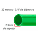 thumbnail image 3 of Manguera Riego Verde 20m 3/4 2.3mm Reforzada Proteccion Uv Verde, 3 of 3