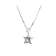 thumbnail image 1 of Collar De Plata Con Colgante De Estrella y Cristal, 1 of 4