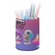 thumbnail image 1 of Hatchimals Pixies-theme Cylinder Pen Holder Pencil Organizer with Flannel Lining PVC Leather Material Cardboard Base for study work 10*8CM, 1 of 6