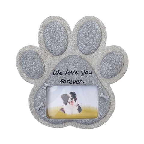 Ioensy - Piedra Sepulcral De Resina De Lápida Conmemorativa Para Patio Interior Al Aire Libre O Perro De Césped