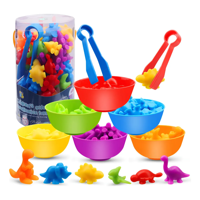 Linea Sport - Juguete Didáctico Dinosaurios De Clasificación Por Colores Niños