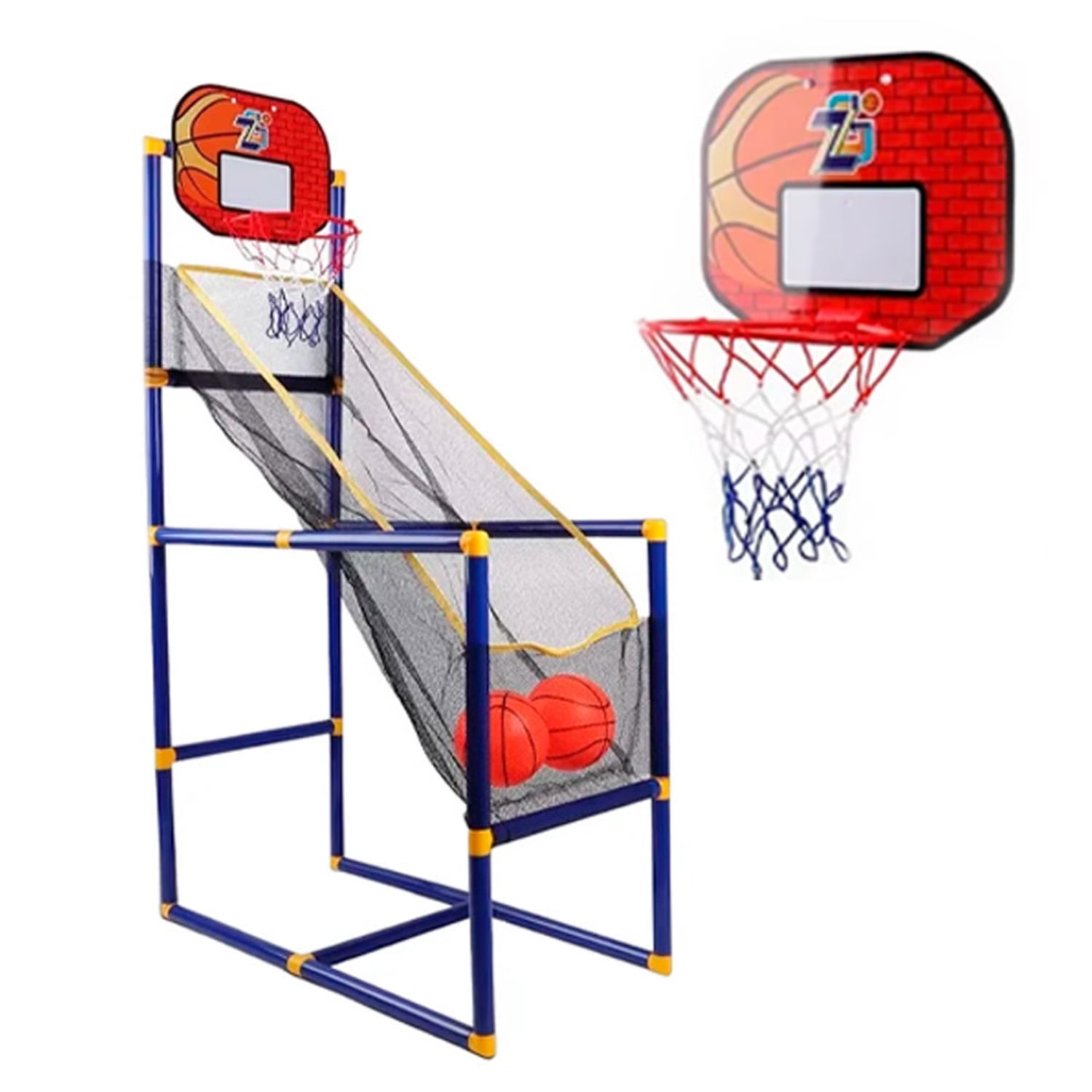 Sdfit - Set Basketball Pelota + Retornador Malla Infantil Zg270-7
