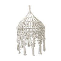 Ioensy - Pantalla De Lámpara Boho, Lámpara De Techo, Pantalla Para Baño Interior, Sala De Estar