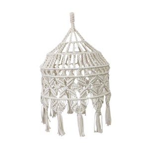 Ioensy - Pantalla De Lámpara Boho, Lámpara De Techo, Pantalla Para Baño Interior, Sala De Estar