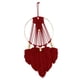 thumbnail image 4 of Tapiz Tejido De Macramé Para Colgar En La Pared, Adornos Para El Salón, Color Rojo, 4 of 5