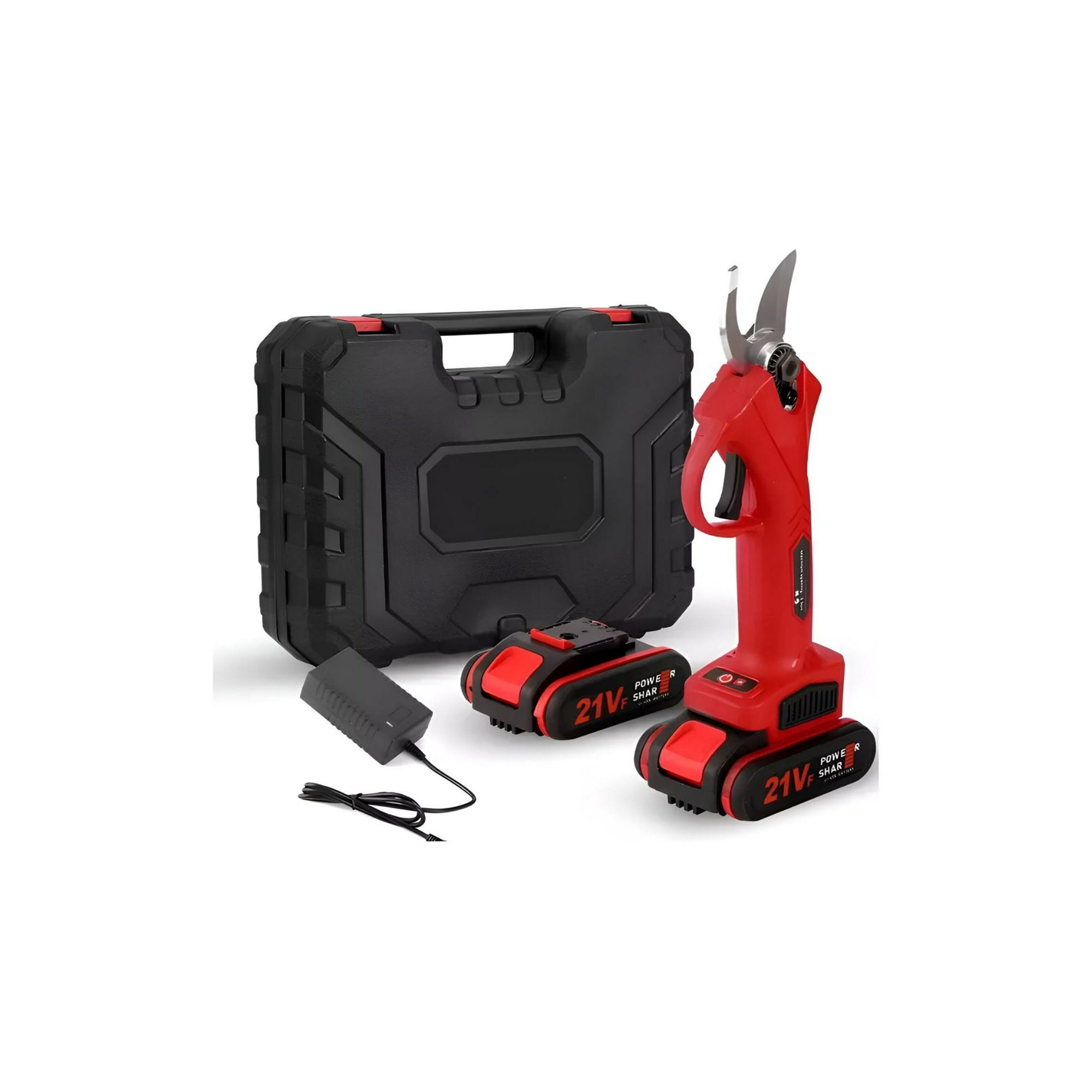 Master Prox - Tijera Podadora Eléctrica Inalámbrico 2 Baterias 21v