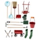 thumbnail image 1 of Juego de 14 herramientas de jardinería de simulación 1:12, muebles pequeños para casa, adornos para manualidades DIY, casa de muñecas, multiherramient, 1 of 1