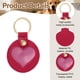 thumbnail image 3 of Llavero de Pelo de Mascota Uxcell, Llavero en Forma de Corazón, Regalo Conmemorativo de Pelo de Perro, Llavero de Cuero PU, (Rojo Rosado, 2 Piezas), Para Recoger Pelo de Mascota/Encanto de Memoria, 3 of 7